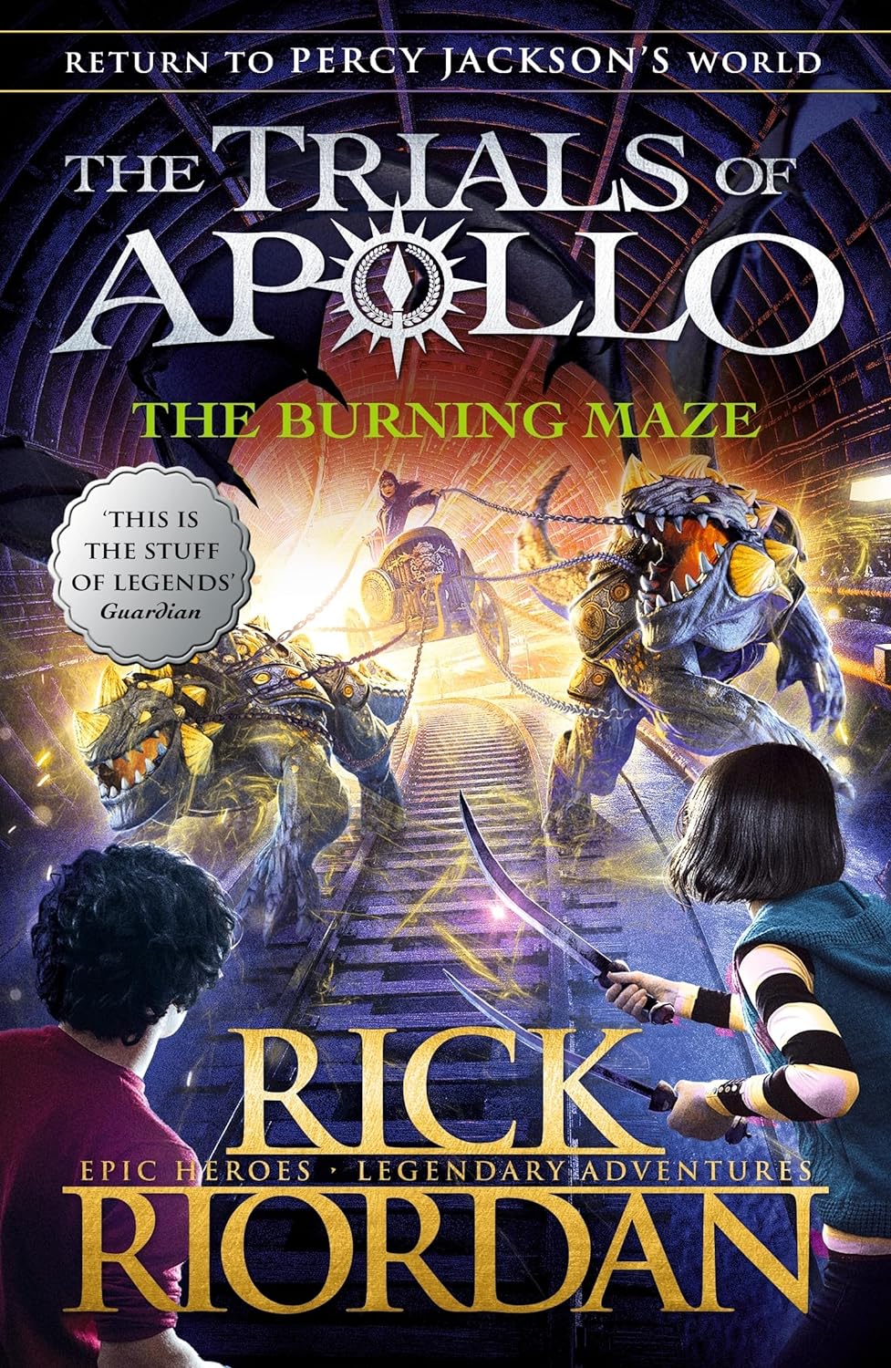 The Burning Maze : The Trials of Apollo